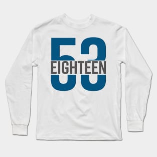 Eighteen 53 Logo Long Sleeve T-Shirt